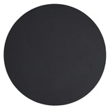 Canopy 40" Round Concrete Dining Table in Black