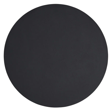 Caspian 40" Round Concrete Dining Table in Black