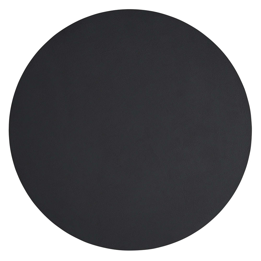 Canopy 40" Round Concrete Dining Table in Black