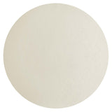 Canopy 40" Round Concrete Dining Table in White