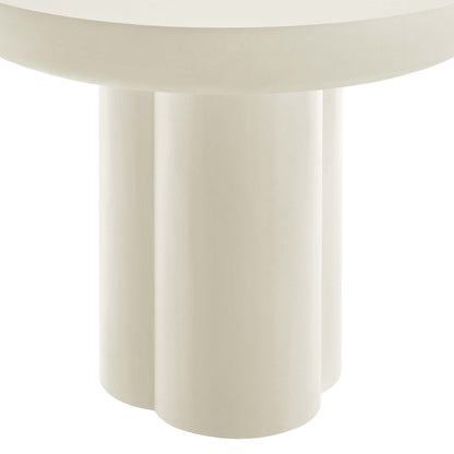 Caspian 40" Round Concrete Dining Table by Furniture For America
