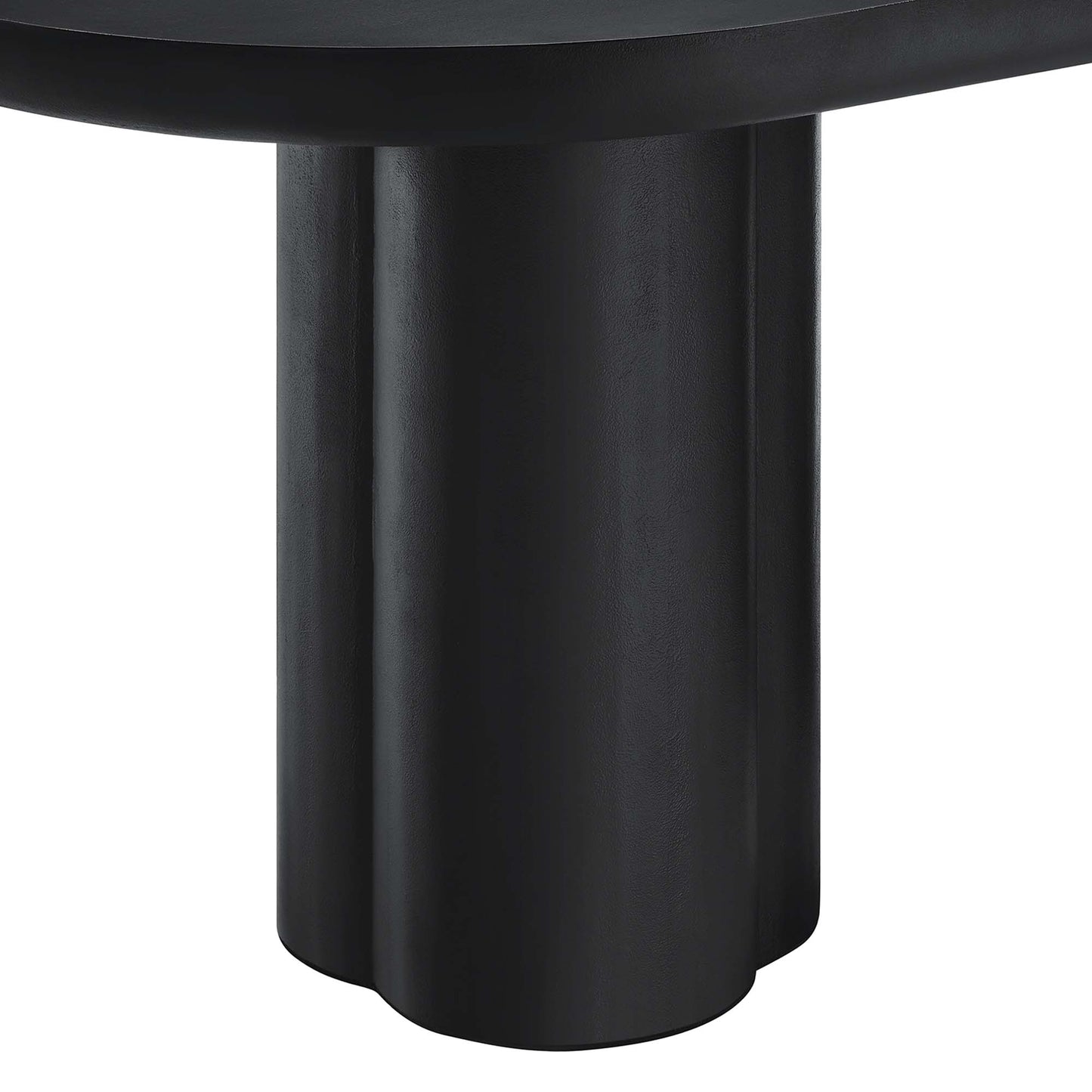 Caspian 72" Oval Concrete Dining Table by Furniture For America