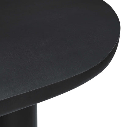 Caspian 72" Oval Concrete Dining Table by Furniture For America