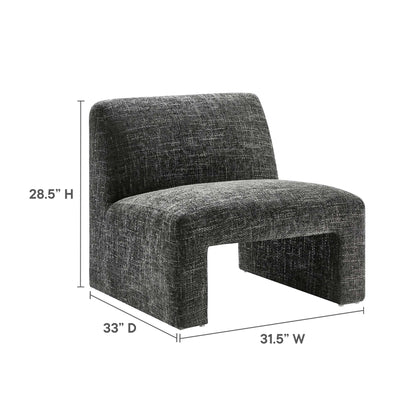 Amita Chenille Upholstered Accent Chair by Furniture For America