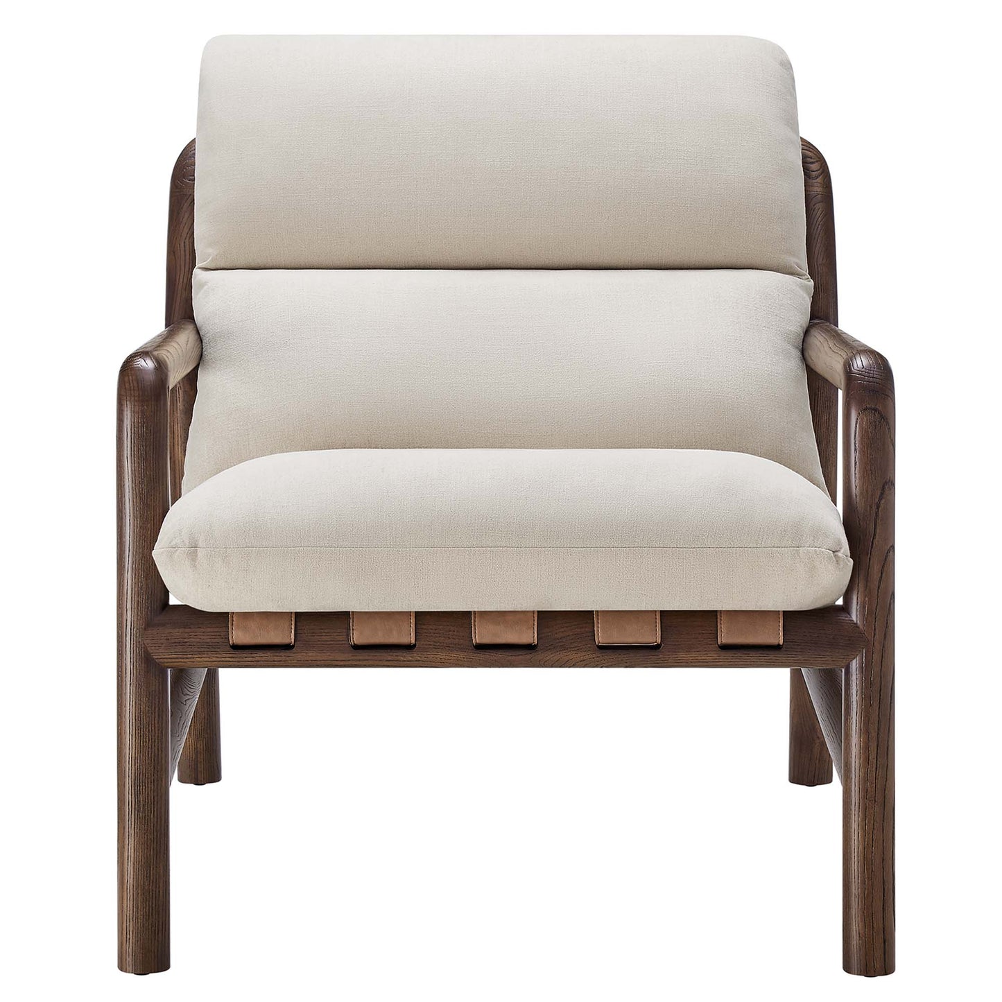 Paxton Wood Sling Chair by Furniture For America