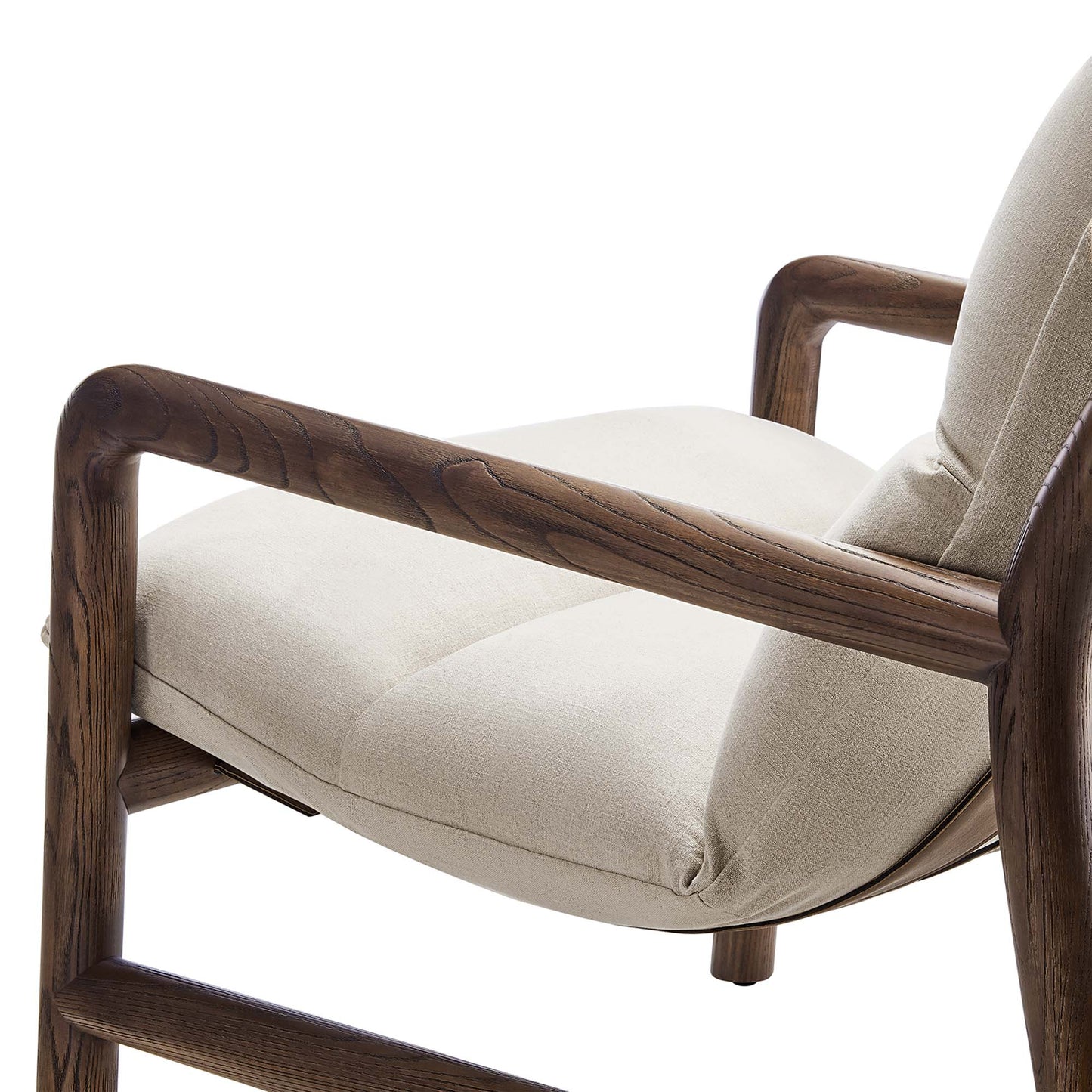 Paxton Wood Sling Chair by Furniture For America