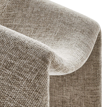 Vivi Chenille Upholstered Accent Chair in Khaki