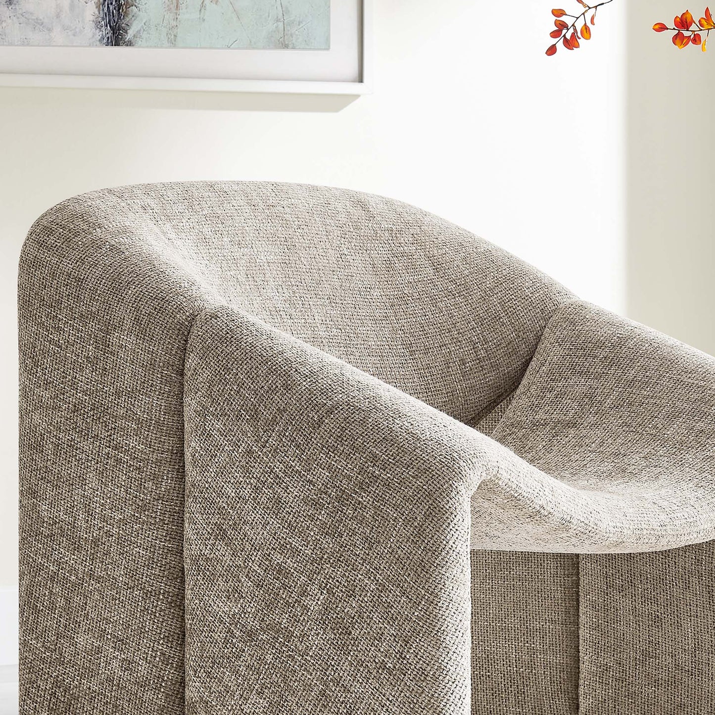 Vivi Chenille Upholstered Accent Chair by Furniture For America