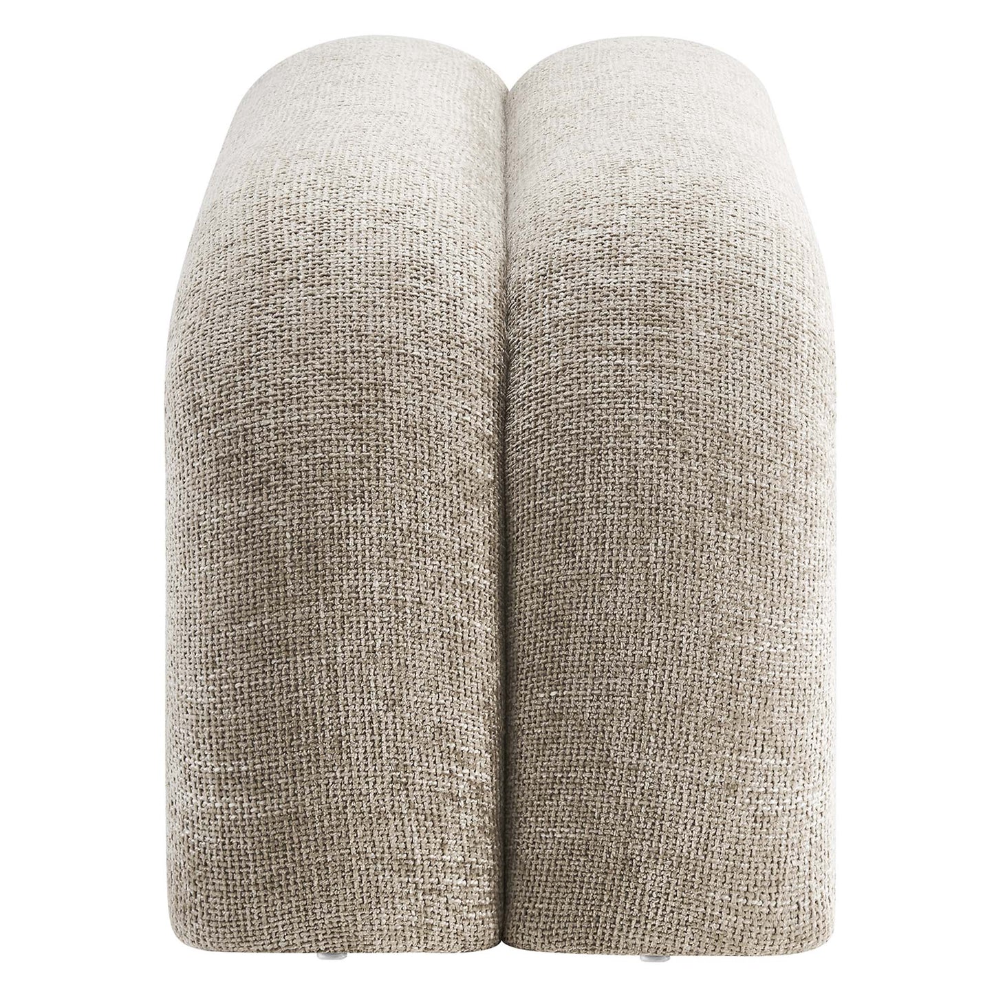 Dax 50.5" Chenille Upholstered Accent Bench by Furniture For America