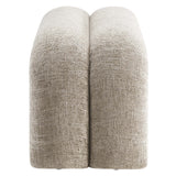 Jasper 50.5" Chenille Upholstered Accent Bench in Khaki