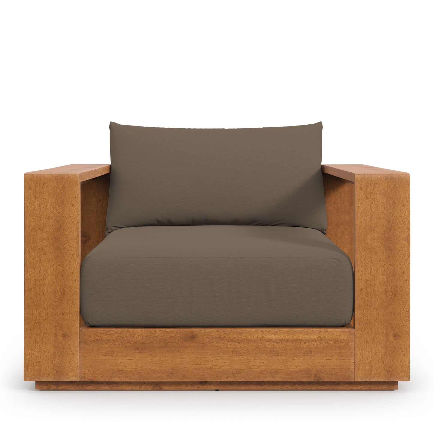Tahoe Outdoor Patio Acacia Wood Chair by Furniture For America