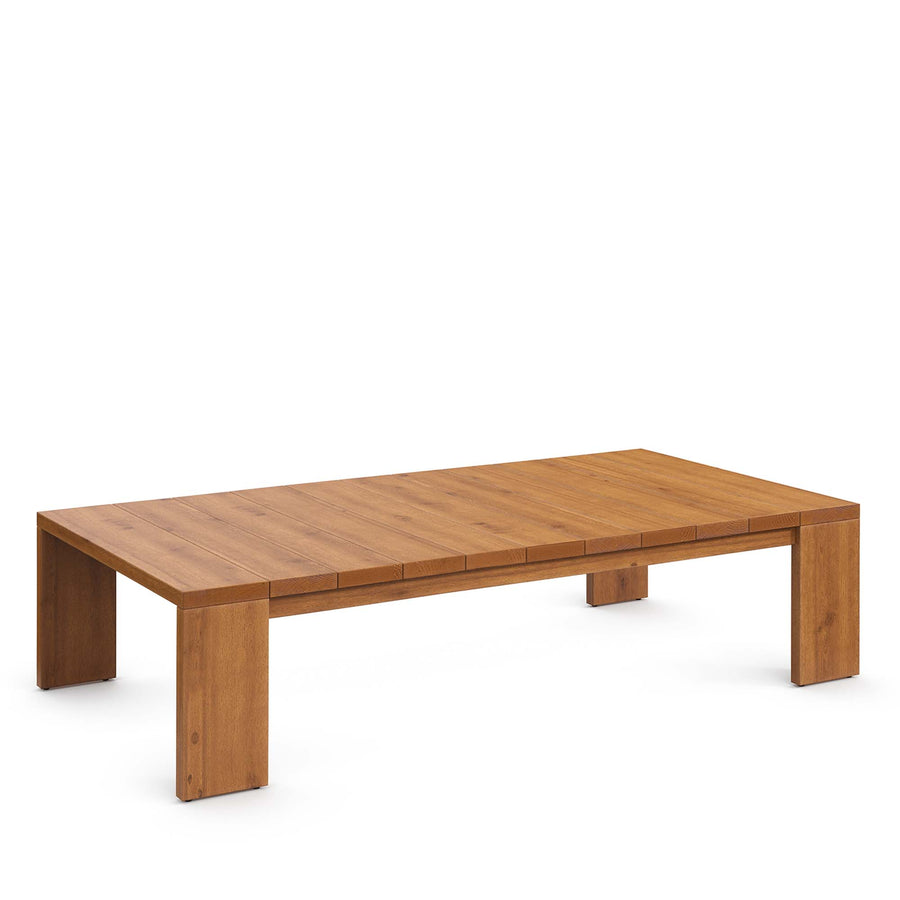 Aspen 5-Piece Outdoor Patio Acacia Wood Furniture Set in Natural Cocoa