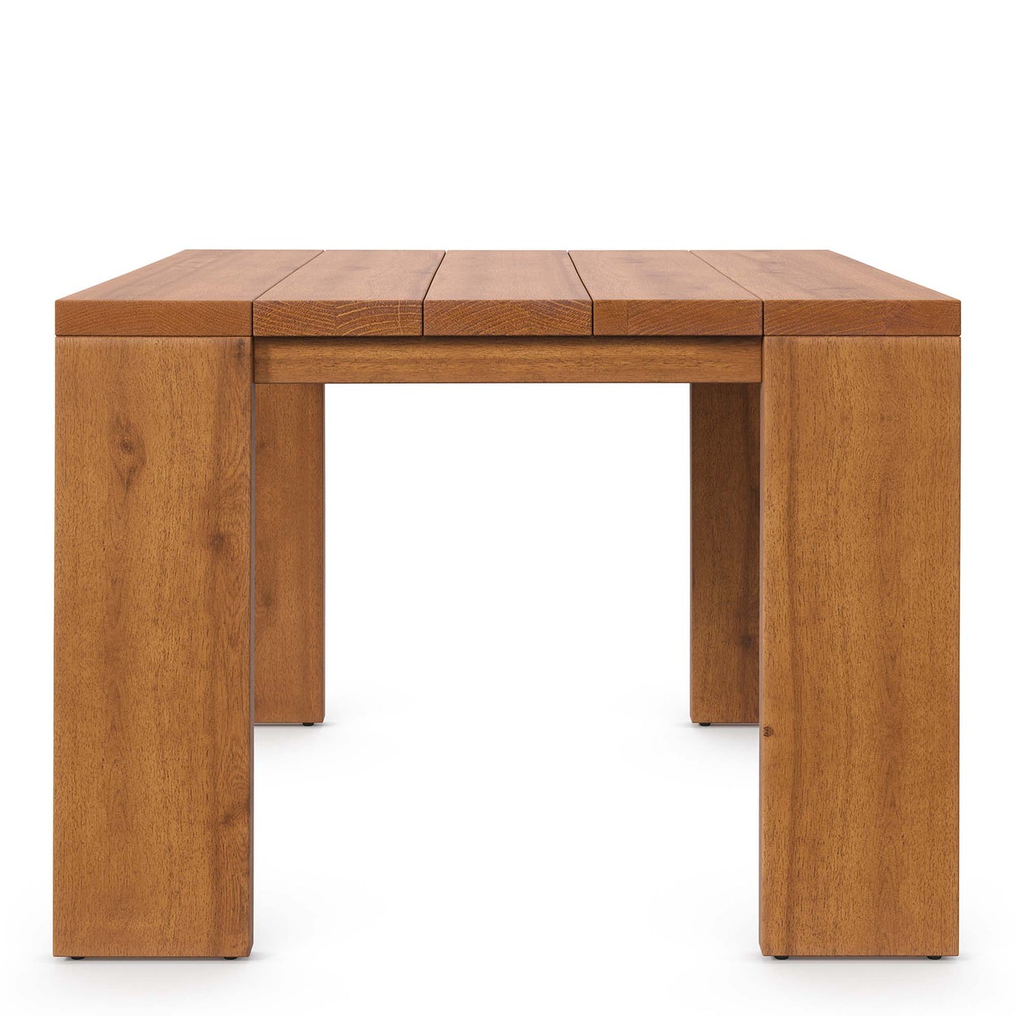Aspen 5-Piece Outdoor Patio Acacia Wood Furniture Set in Natural Cocoa