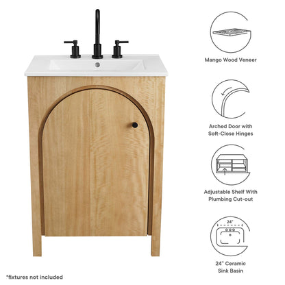 Appia 24" Bathroom Vanity by Furniture For America