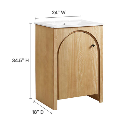 Appia 24" Bathroom Vanity by Furniture For America