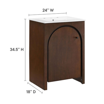 Appia 24" Bathroom Vanity by Furniture For America