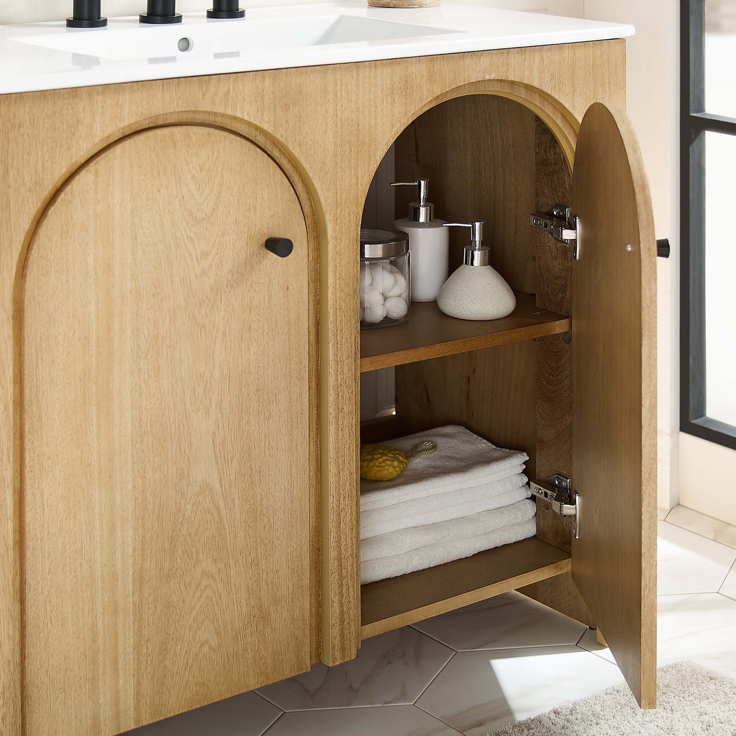 Appia 36" Bathroom Vanity by Furniture For America