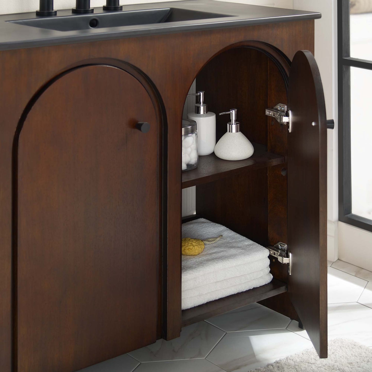 Appia 36" Bathroom Vanity by Furniture For America