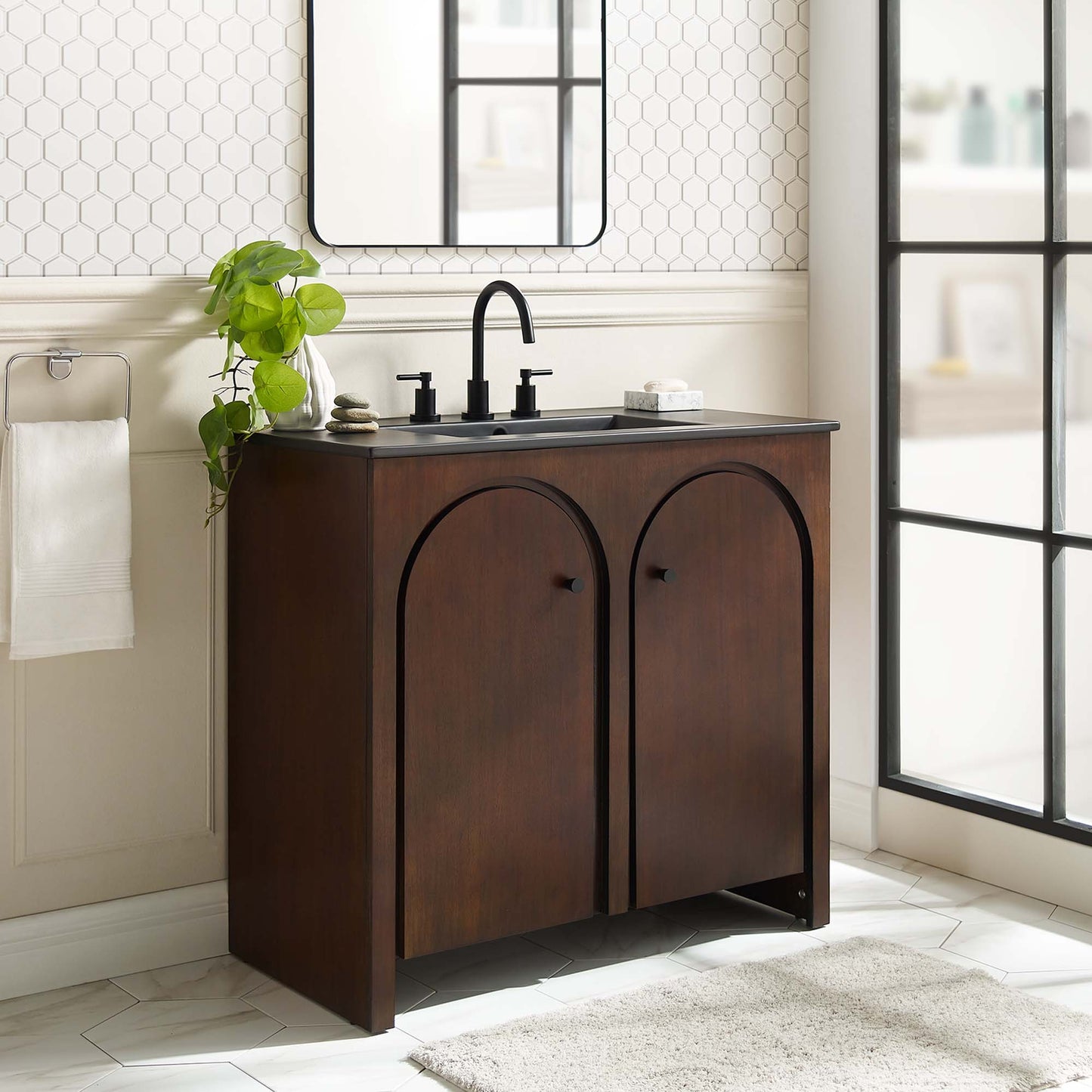 Appia 36" Bathroom Vanity by Furniture For America