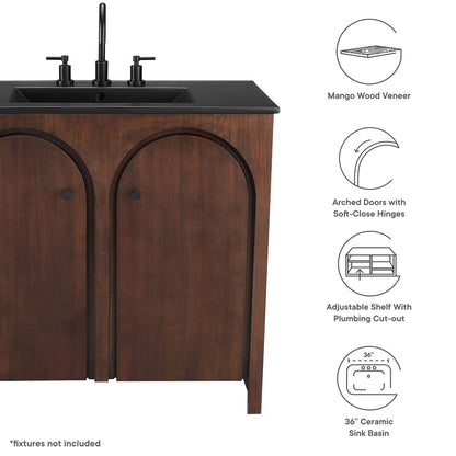 Appia 36" Bathroom Vanity by Furniture For America