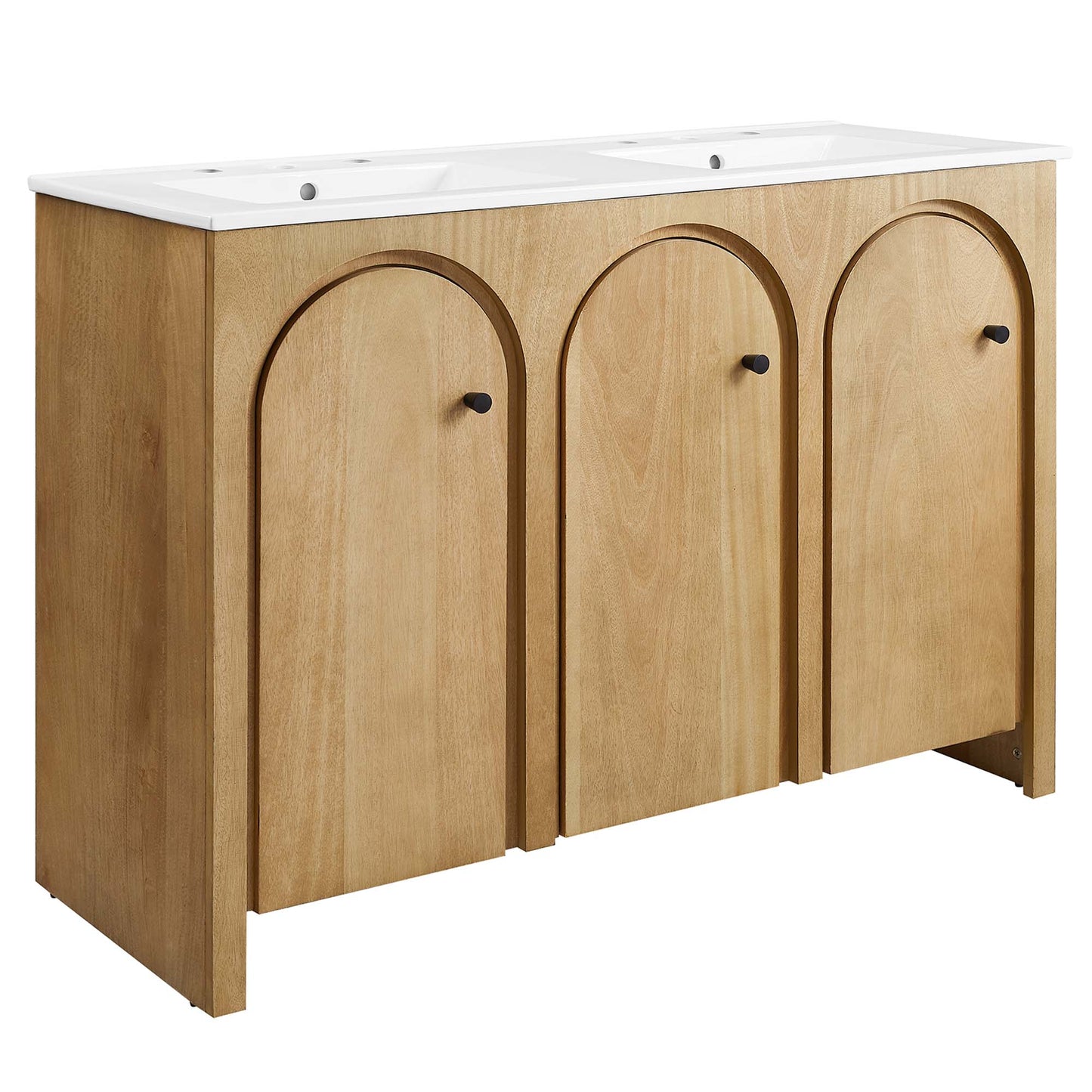 Appia 48" Double Sink Bathroom Vanity by Furniture For America