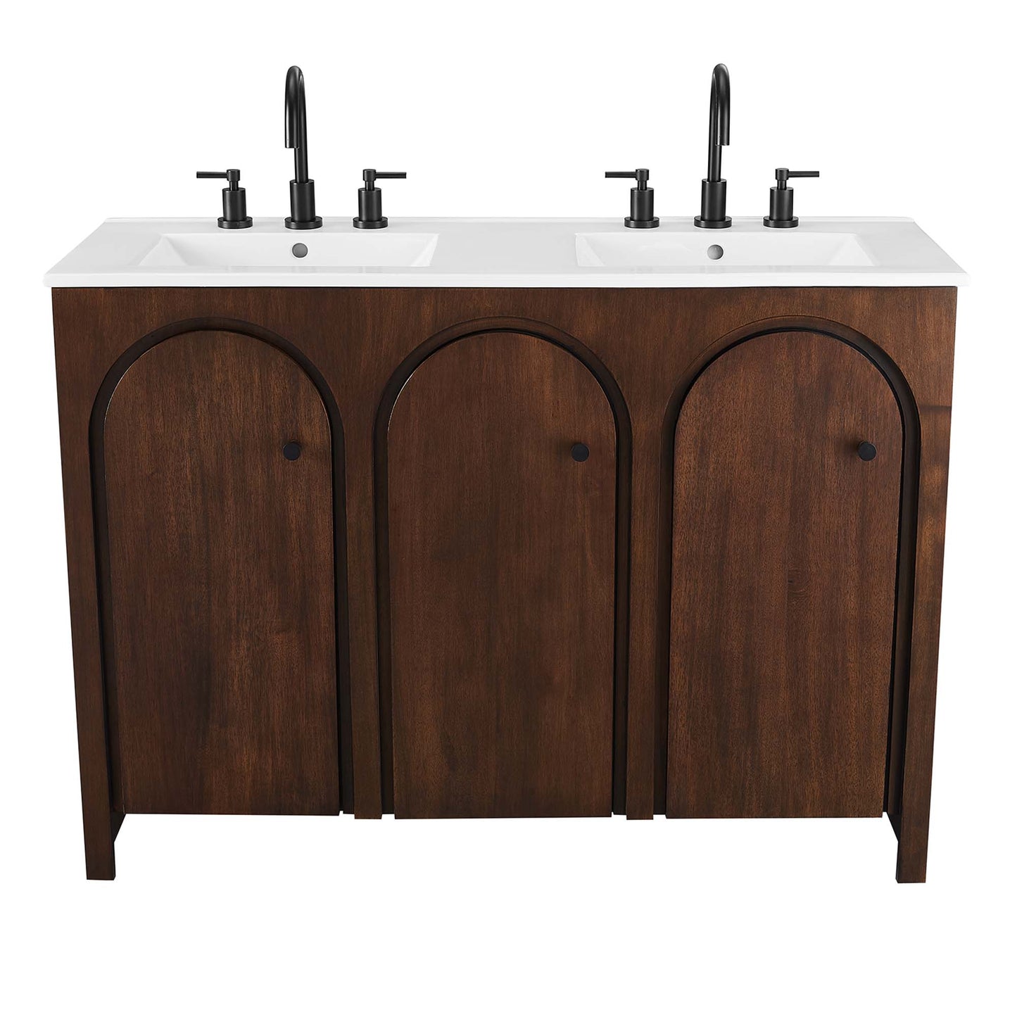 Appia 48" Double Sink Bathroom Vanity by Furniture For America