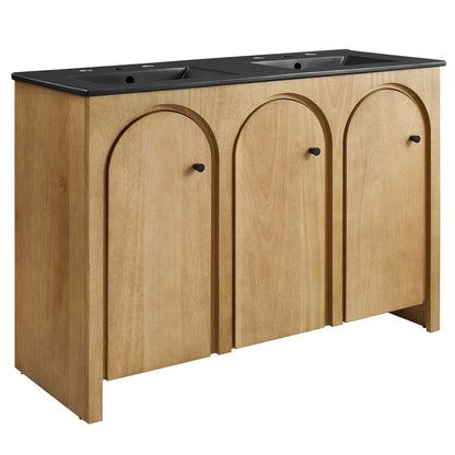Appia 48" Double Sink Bathroom Vanity by Furniture For America