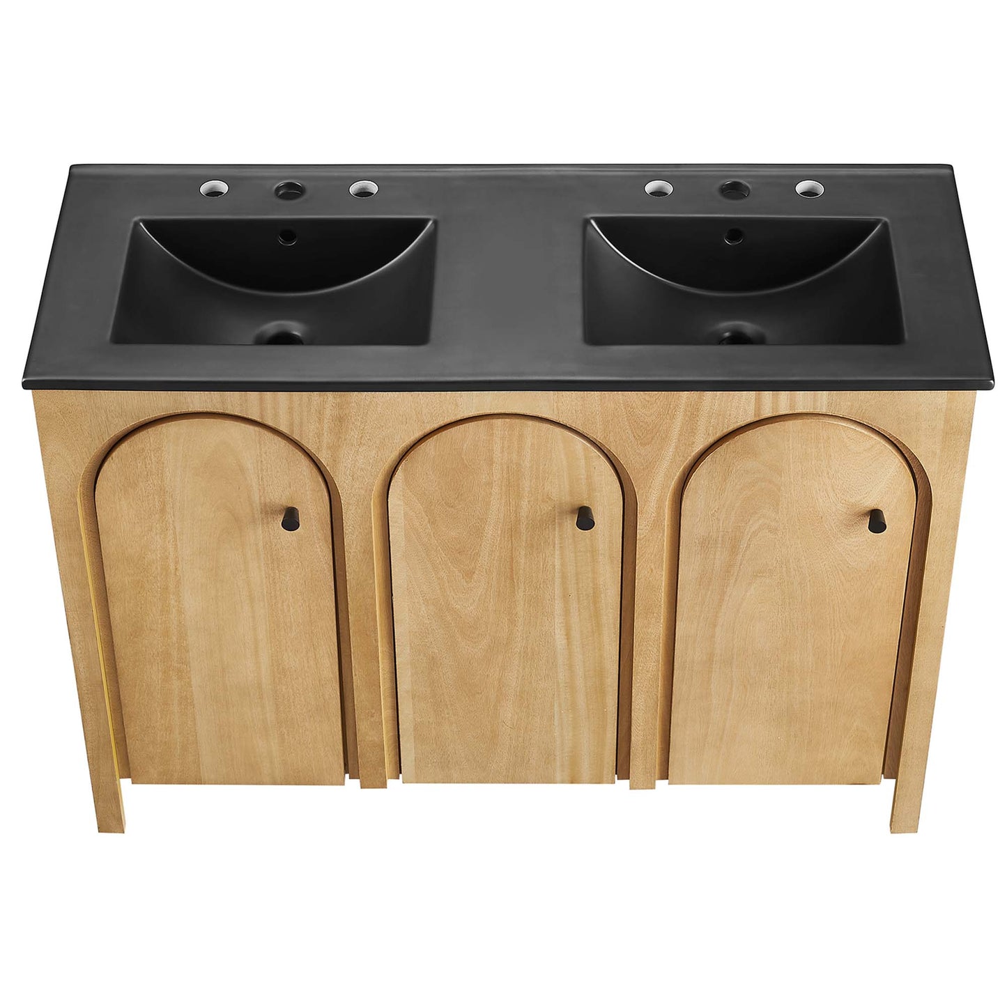 Appia 48" Double Sink Bathroom Vanity by Furniture For America