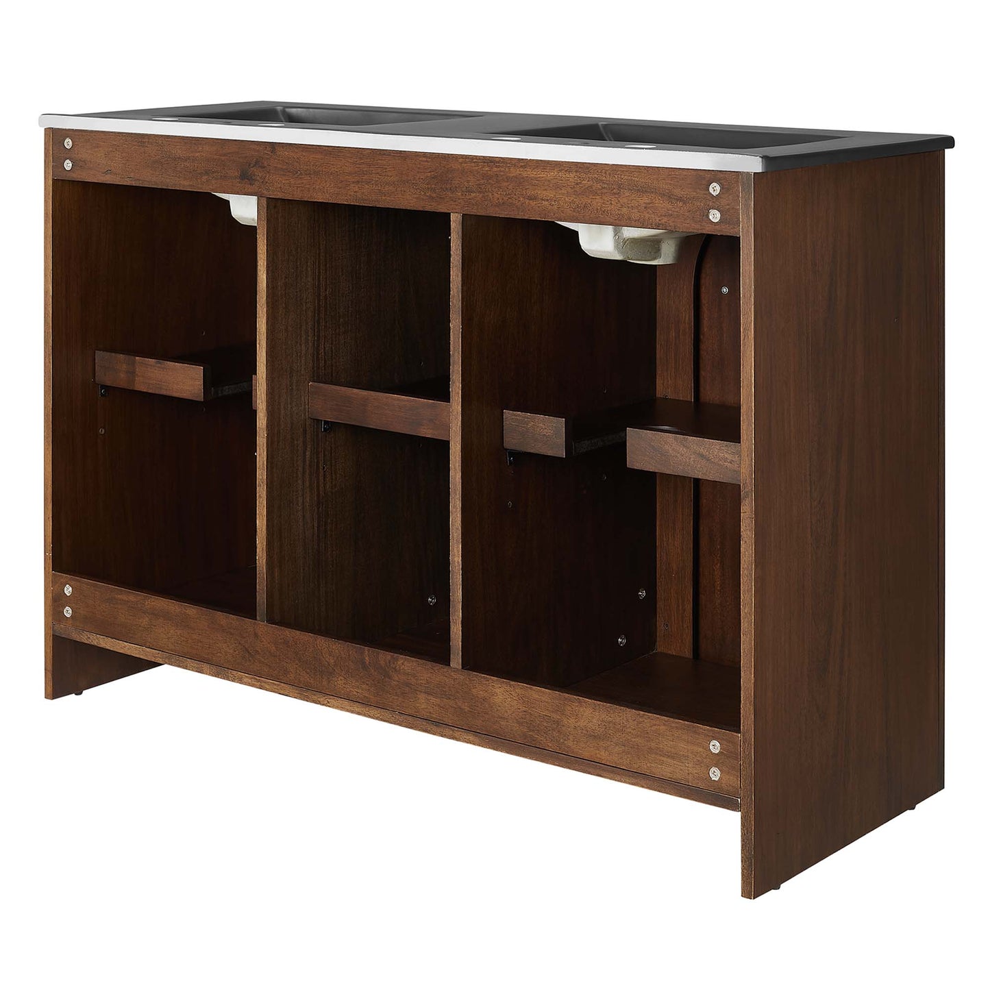 Appia 48" Double Sink Bathroom Vanity by Furniture For America