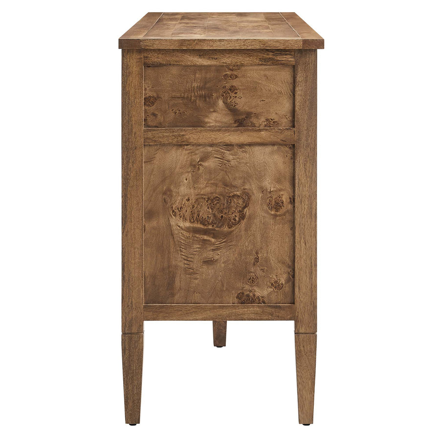 Onyx 62" Wood Sideboard in Brown