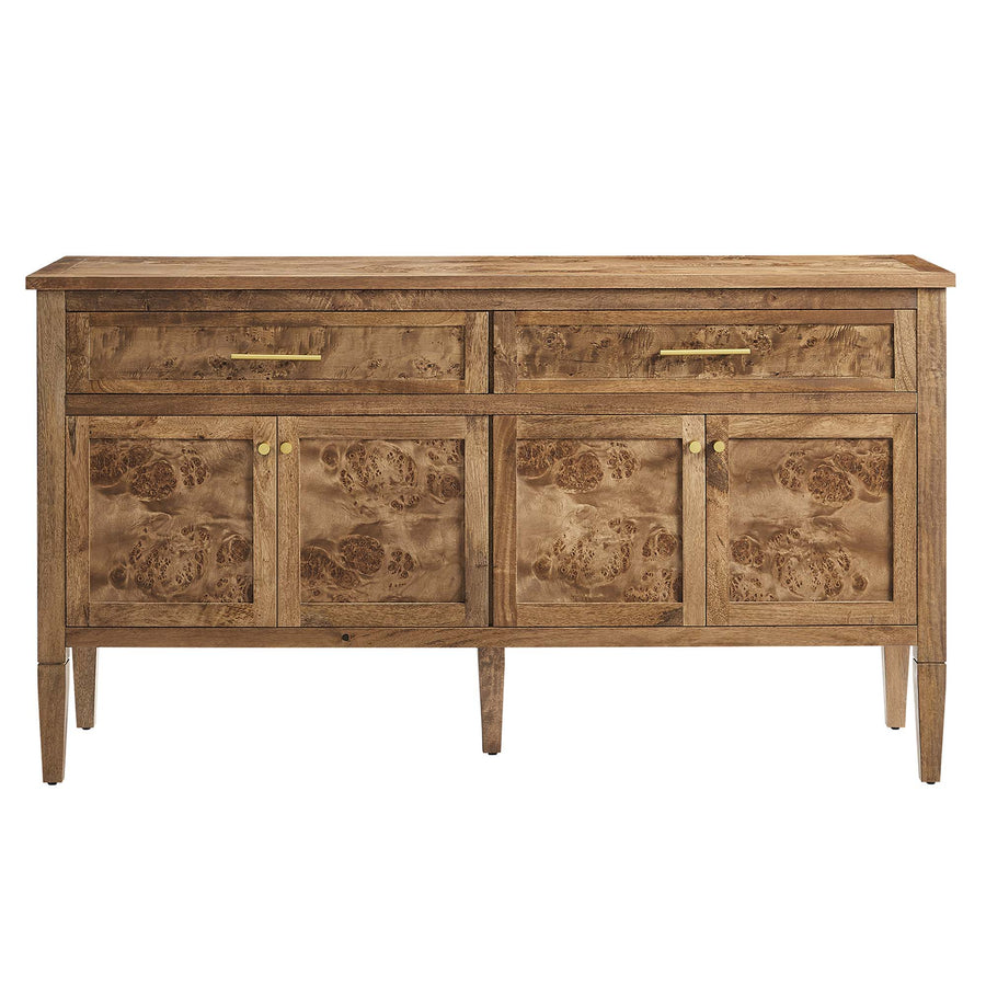 Onyx 62" Wood Sideboard in Brown