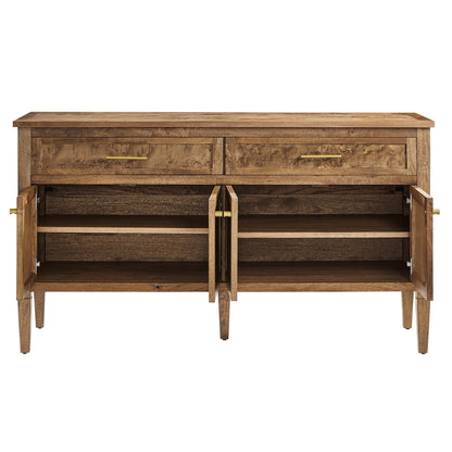 Elysian 62" Wood Sideboard by Furniture For America