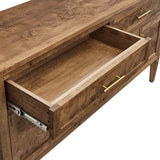 Onyx 62" Wood Sideboard in Brown