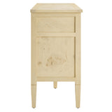 Onyx 62" Wood Sideboard in Bleached Burl