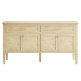 Onyx 62" Wood Sideboard in Bleached Burl