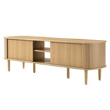 Gorse 63" Wood TV Stand in Oak