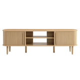Gorse 63" Wood TV Stand in Oak