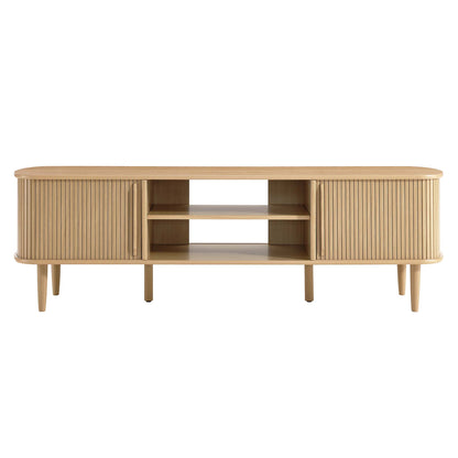 Contour 63" Wood TV Stand by Furniture For America