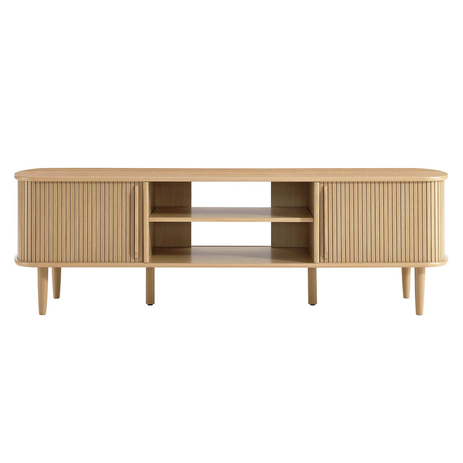 Gorse 63" Wood TV Stand in Oak