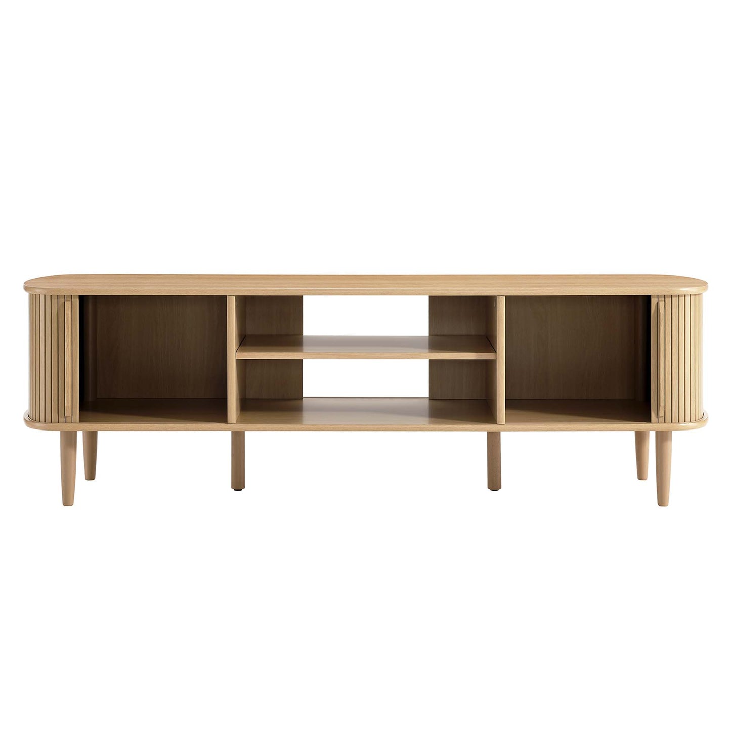 Contour 63" Wood TV Stand by Furniture For America