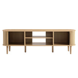 Gorse 63" Wood TV Stand in Oak