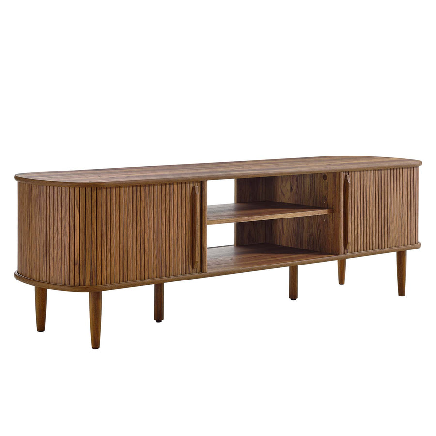 Gorse 63" Wood TV Stand in Walnut