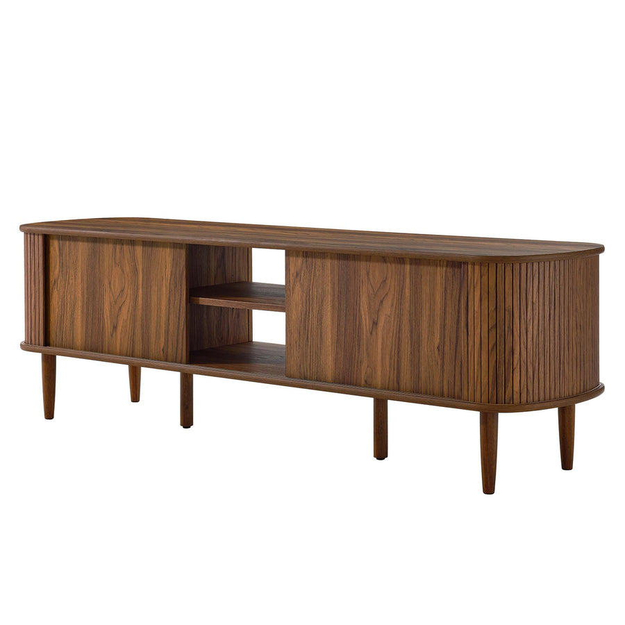 Gorse 63" Wood TV Stand in Walnut
