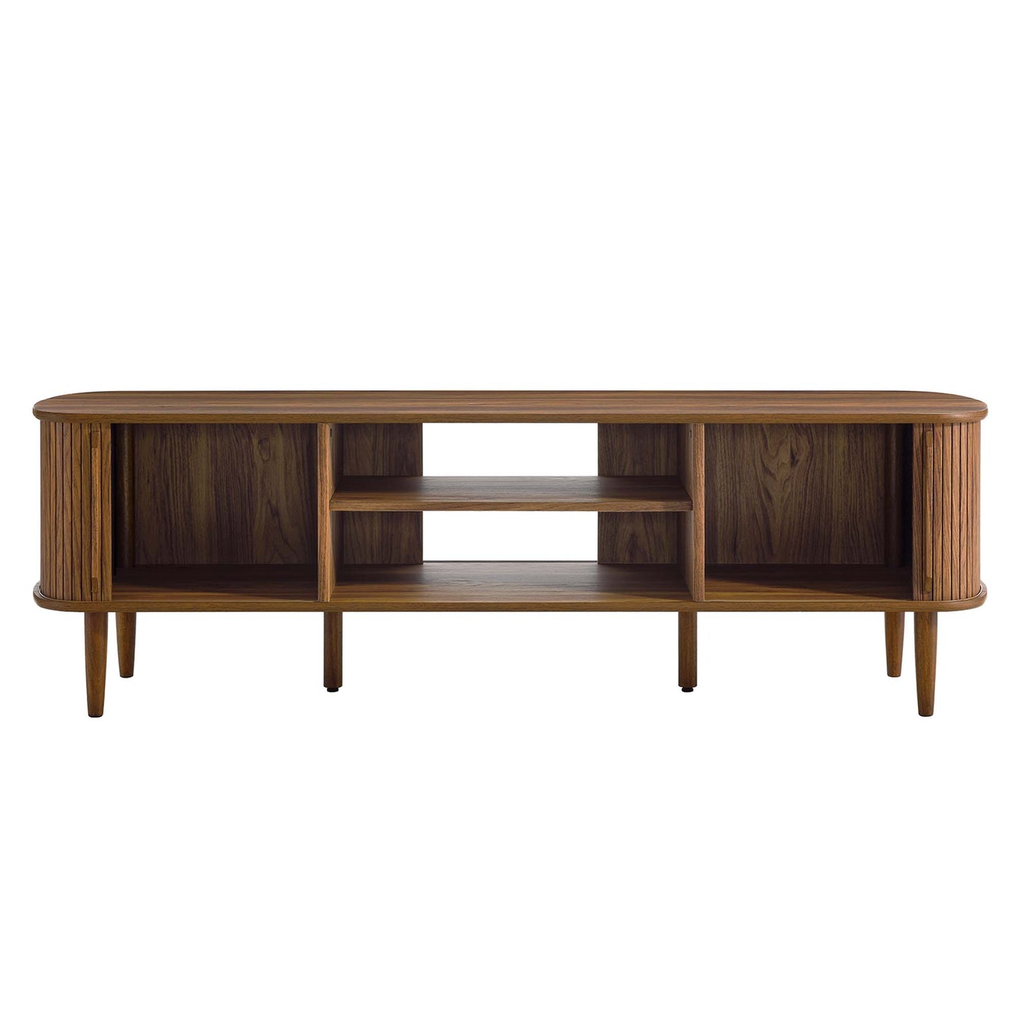 Contour 63" Wood TV Stand by Furniture For America