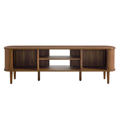 Contour 63" Wood TV Stand by Furniture For America