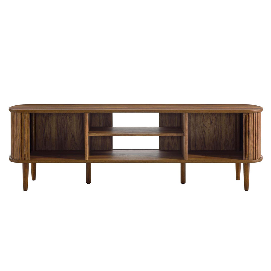 Gorse 63" Wood TV Stand in Walnut