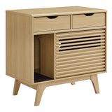 Vera Cat Cabinet in Oak