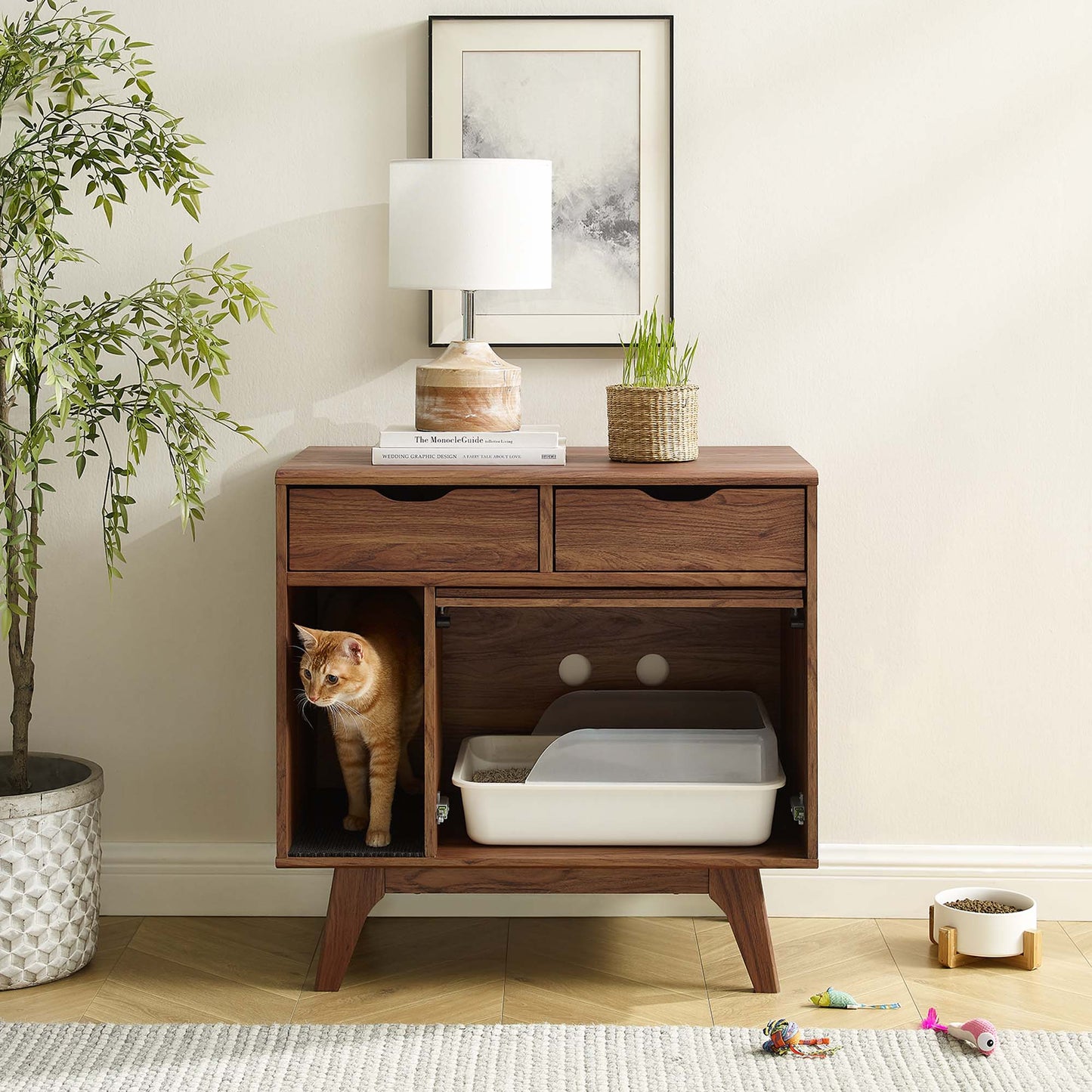 Render Cat Cabinet by Furniture For America