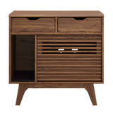 Vera Cat Cabinet in Walnut
