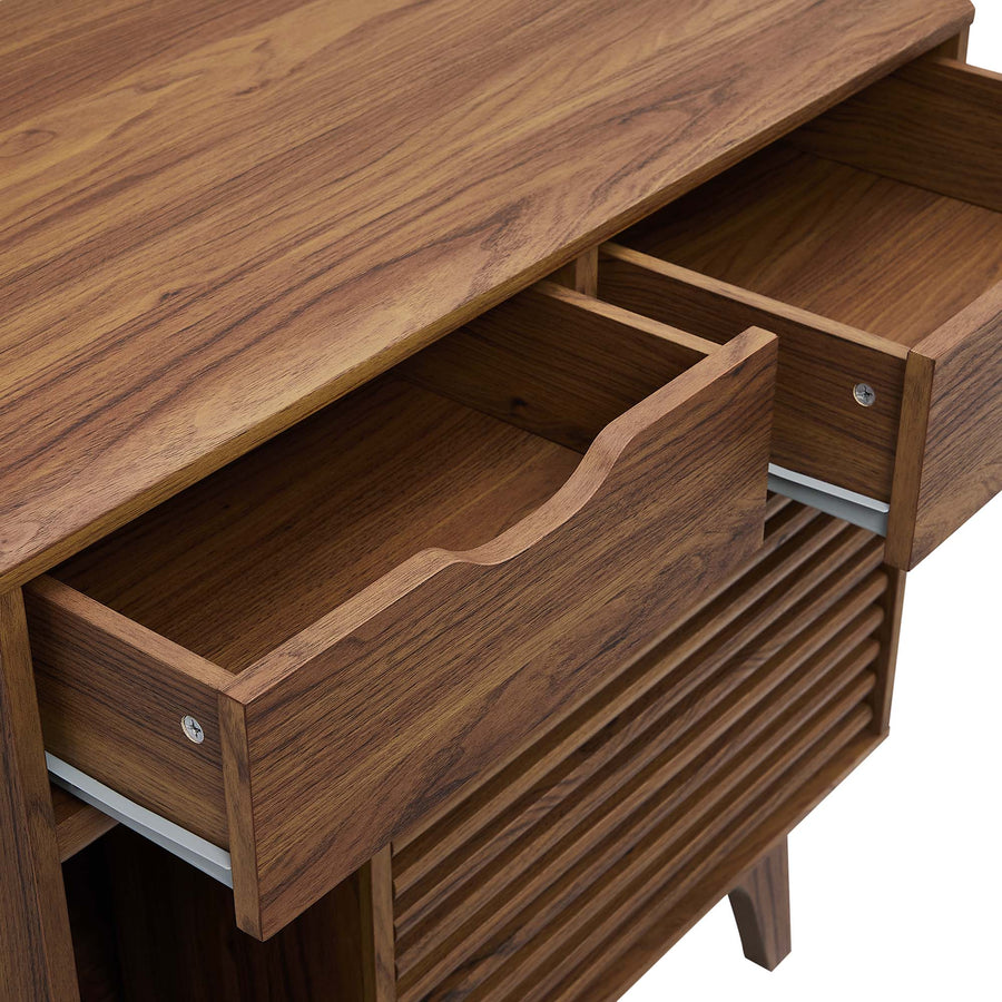 Vera Cat Cabinet in Walnut